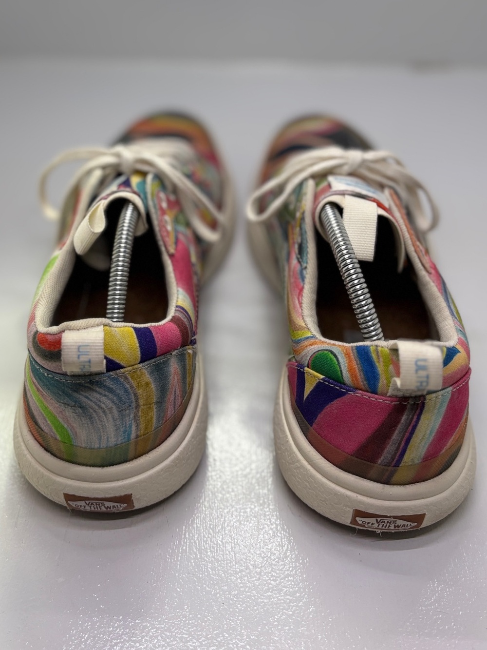 Vans UltraRange Neo VR3 Multicolor Psychedelic Swirl Sneakers Men’s 12 EU 46 - Picture 12 of 15